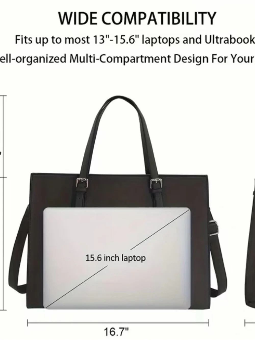 Purple Structured Tote Bag - Classic Everyday Carry
